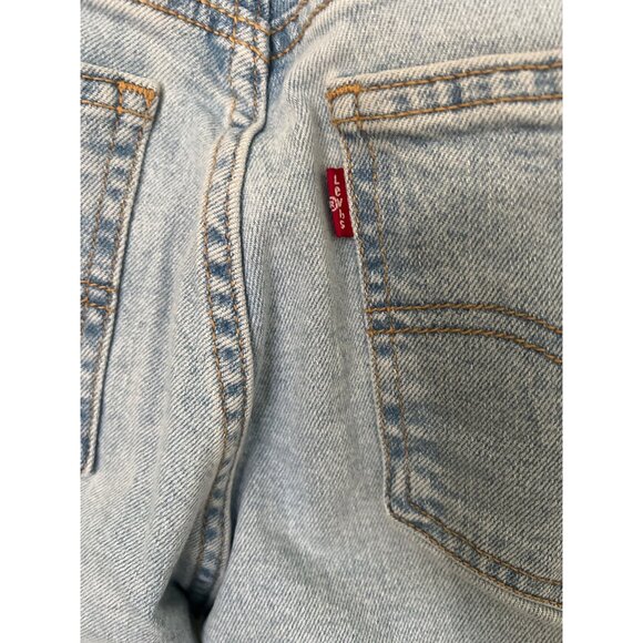 Levis Superlow Bootcut Jeans Womens W31 L30 Light Wash Denim Cowgirl Western Rod - Picture 7 of 13